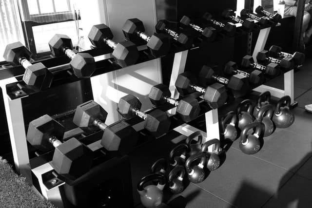 Photo of dumbells
